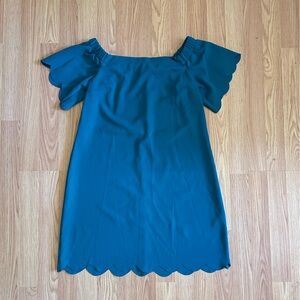 Banana Republic Teal Mini Dress